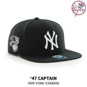 ’47 Brand 「"New York Yankees" CAPTAIN Black×Black」