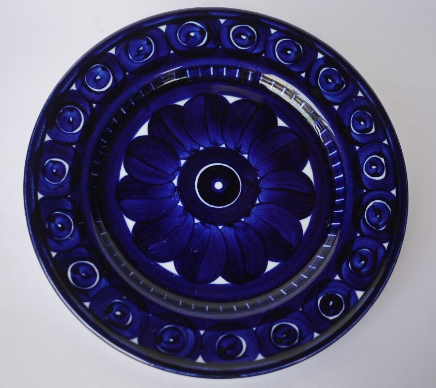 アラビア Arabia バレンシア Valencia 皿 19cm 1枚 北欧 Ulla Procope