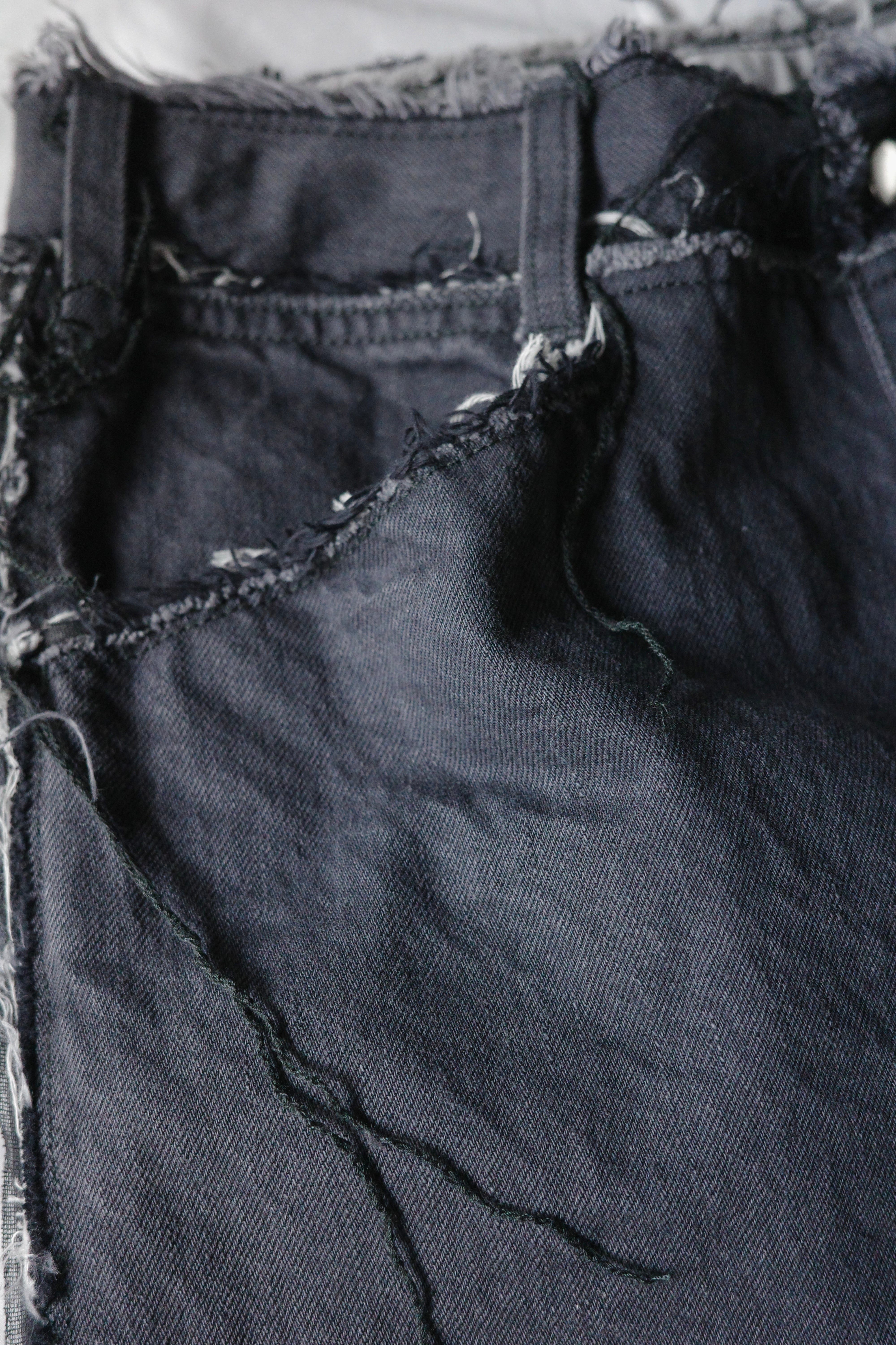 Midorikawa【DENIM PANTS -BLACK-】 | lloomm