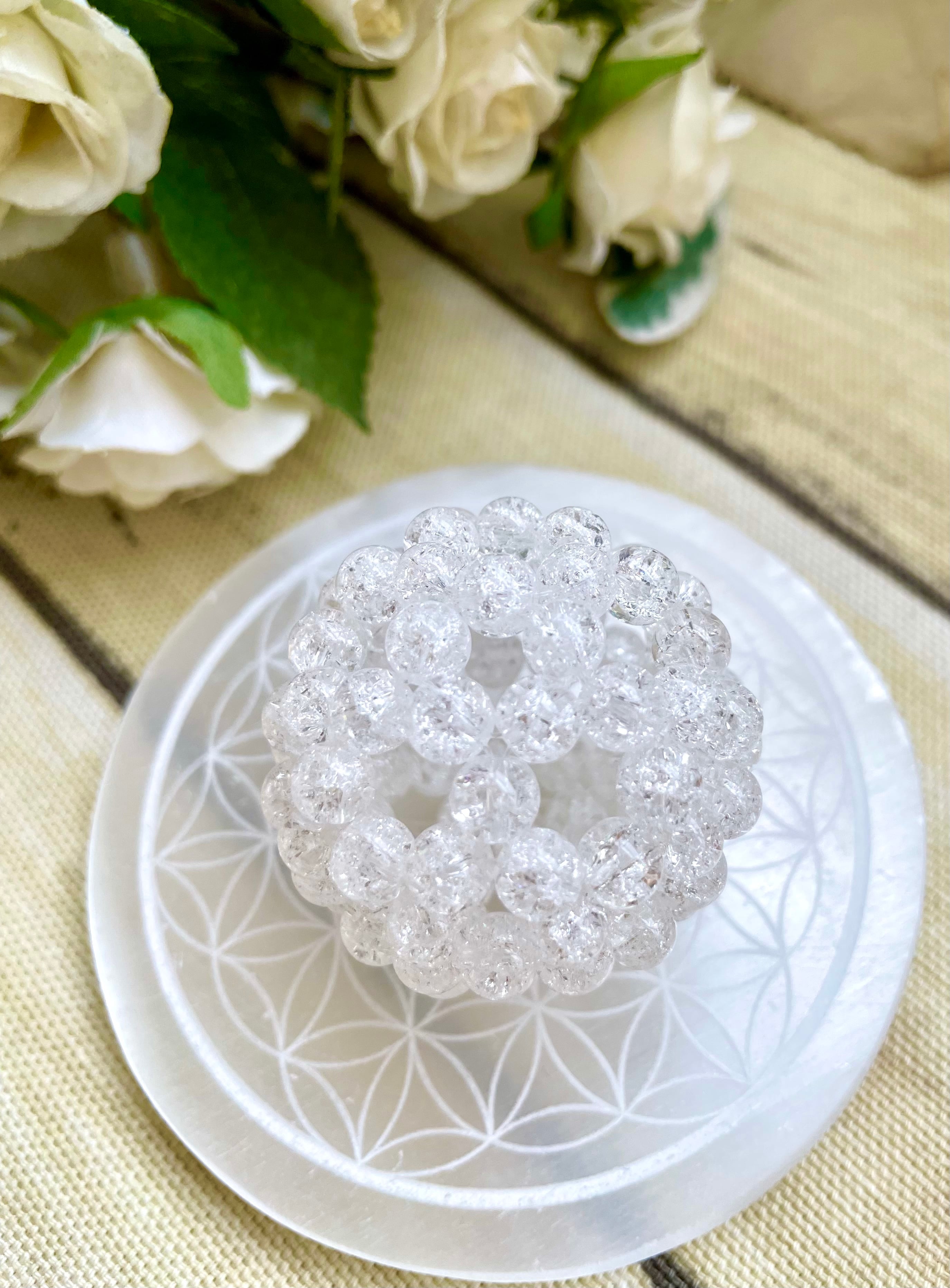 フラーレン(クラック水晶)6mm | ひだまり颯希堂