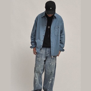 フェードウォッシュ ミニマルシャツ A2162