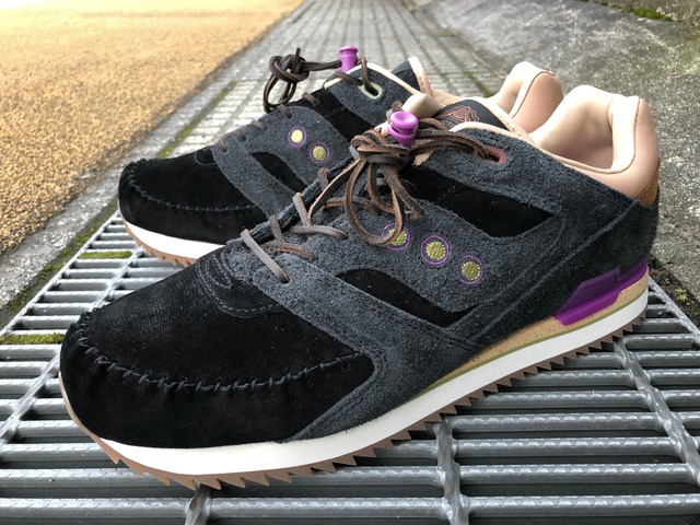 SAUCONY x LAPSTONE & HAMMER COURAGEUS (BLACK/PURPLE)