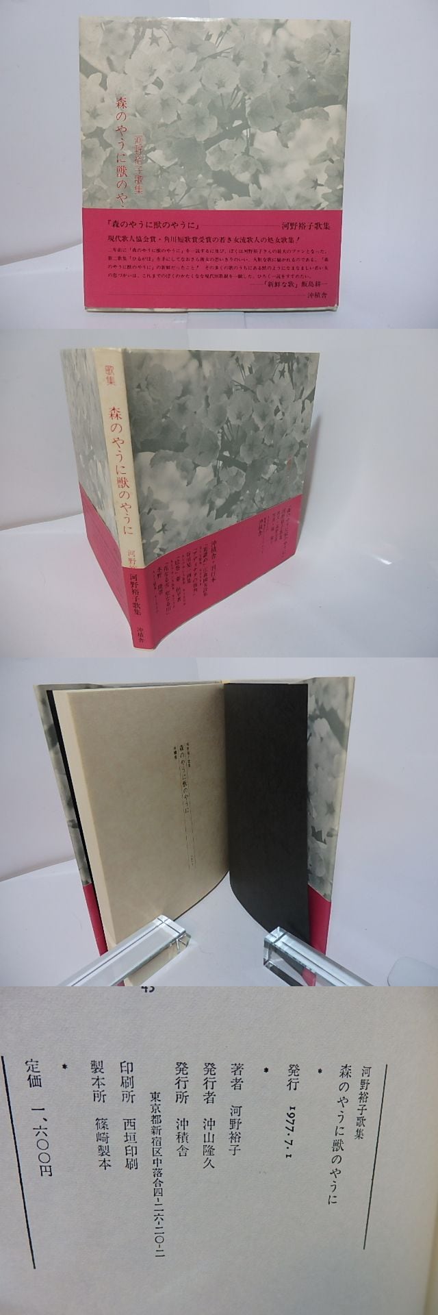 森のやうに獣のやうに 河野裕子歌集 / 河野裕子 [27674] | 書肆田高