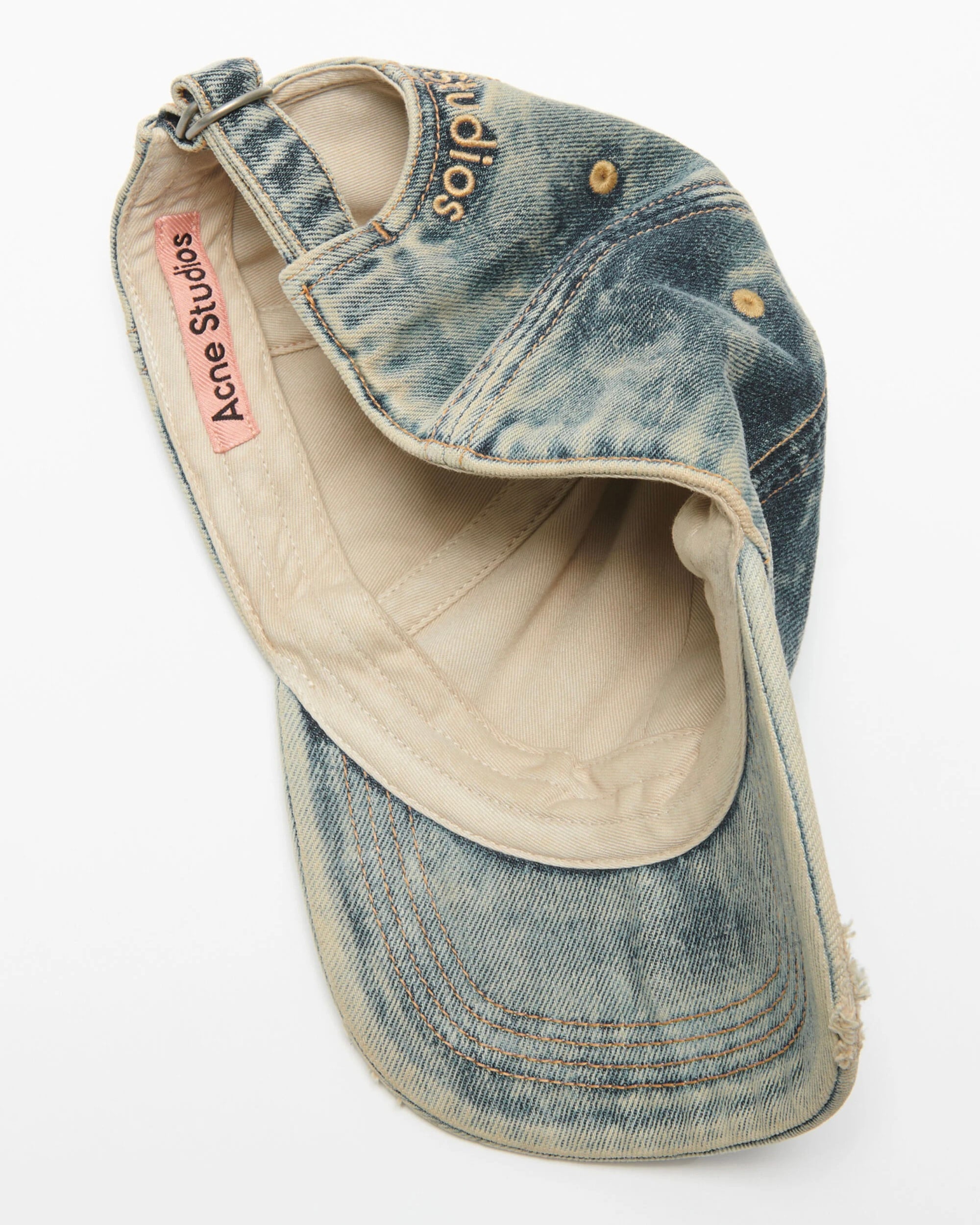 ACNE STUDIOS UNI】デニムロゴキャップ | idealclasse