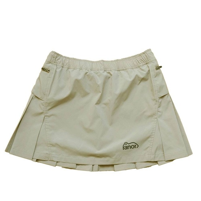 ranor(ラナー) PLEATS SKIRT【rectock】BEIGE