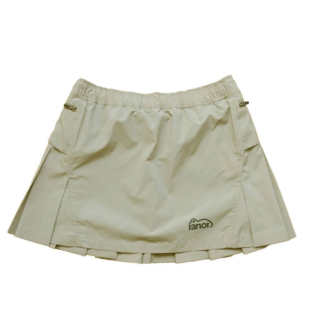 ranor(ラナー) PLEATS SKIRT【rectock】BEIGE