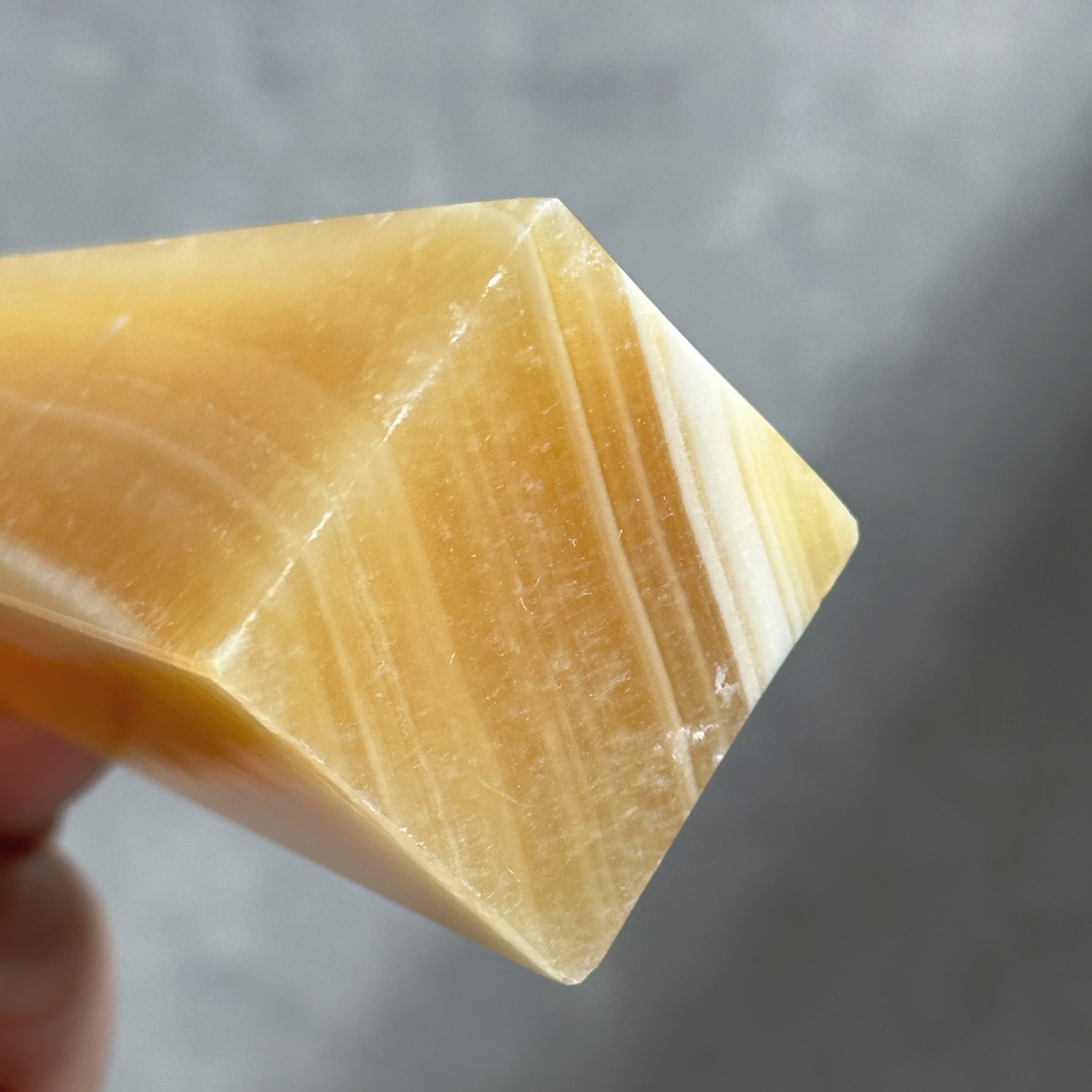 オレンジカルサイト タワー型43◇ Orange Calcite ◇天然石・鉱物
