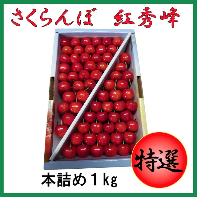 紅秀峰 特選本詰め１㎏