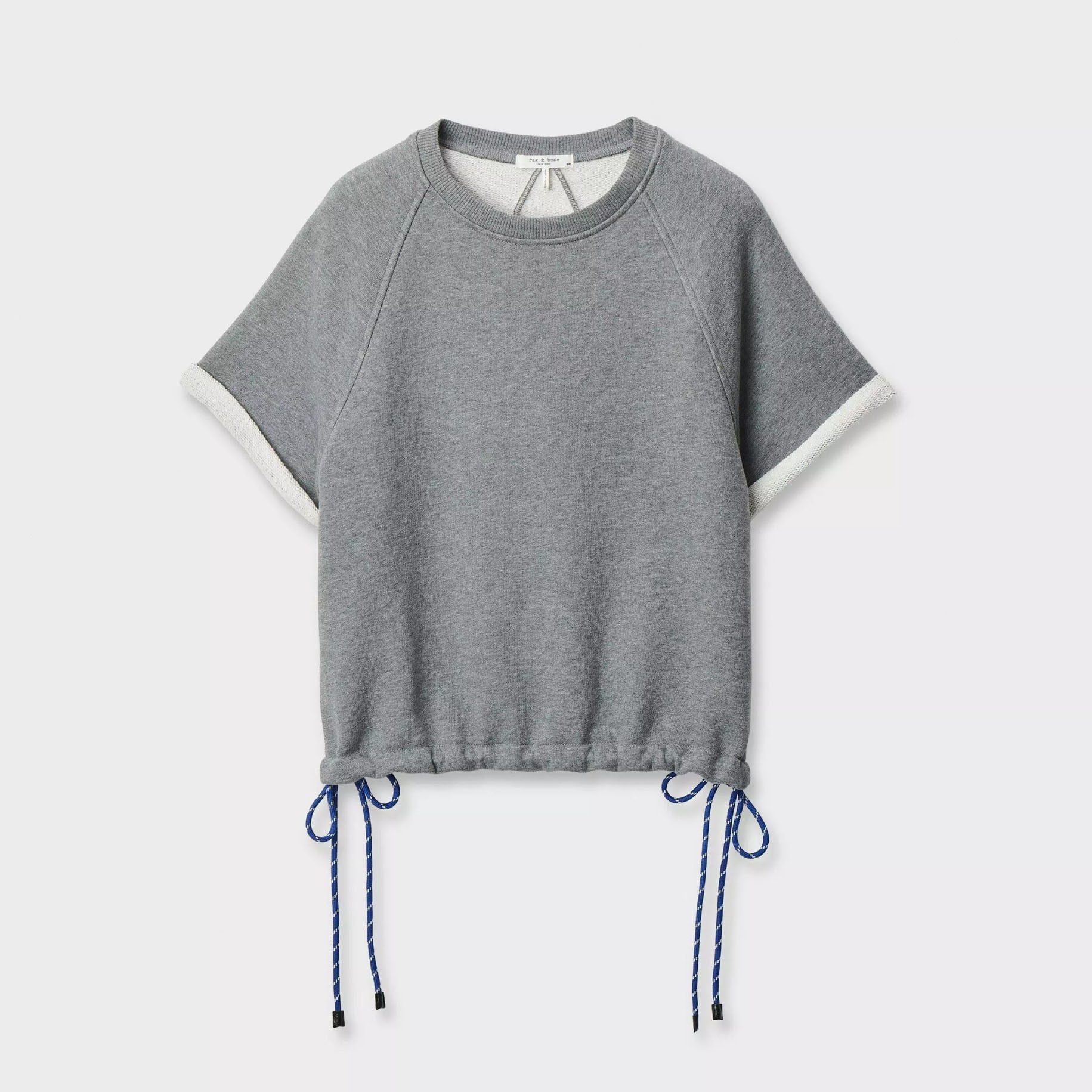 rag&bone VINTAGE TERRY TEE GREY