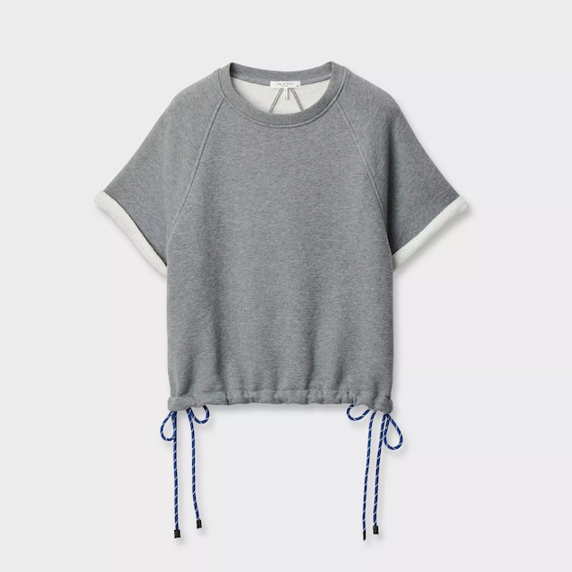 rag&bone VINTAGE TERRY TEE GREY rag&bone VINTAGE TERRY TEE GREY