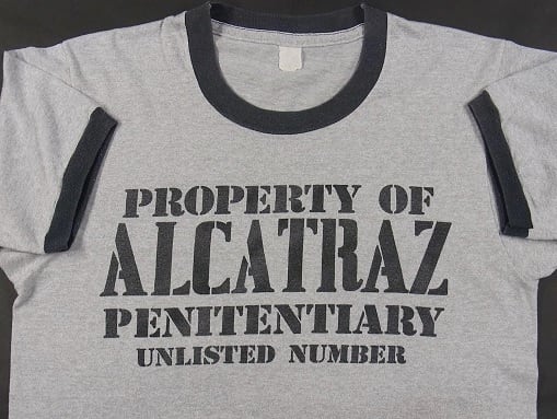 VINTAGE 　アルカトラズ　ALCATRAZ  Tシャツ