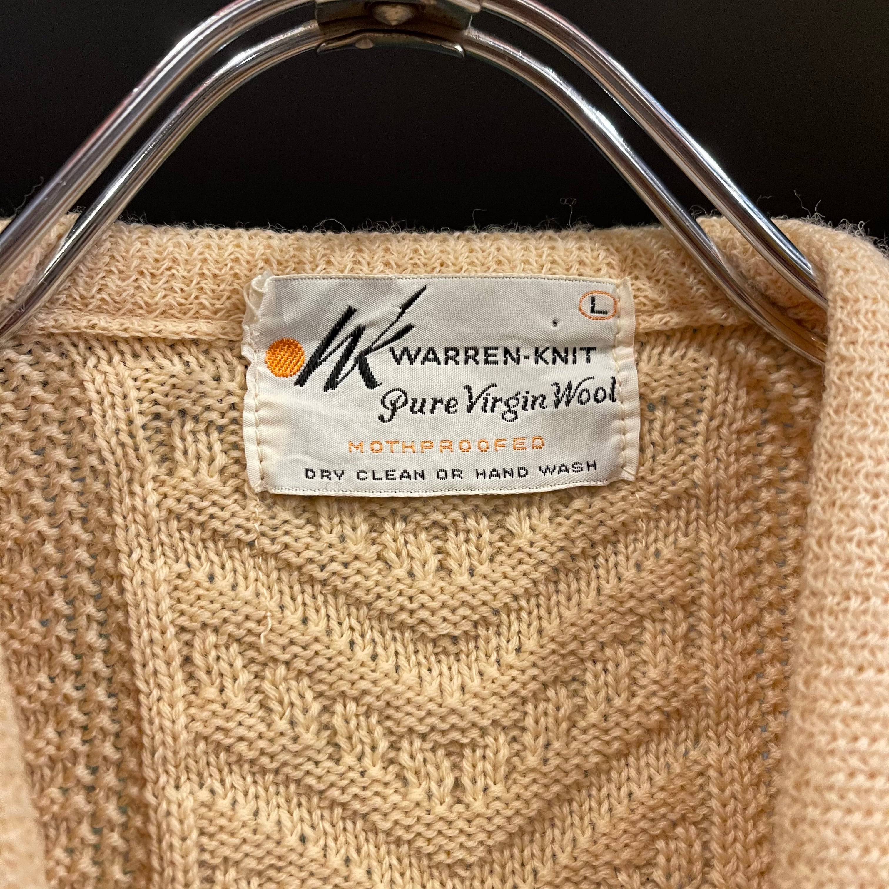 1960〜70s Warren Knit Wool Knit Cardigan | VOSTOK
