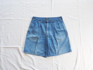 1990’s POLO COUNTRY USA製 デニム 2タックショーツ w35