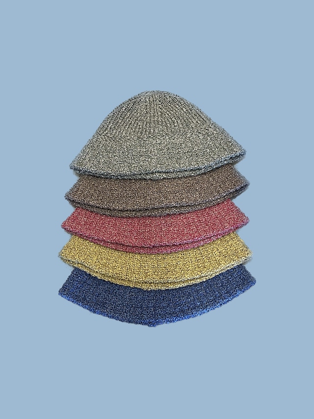 RACAL【Japanese Paper Melange Knit Tulip Hat】