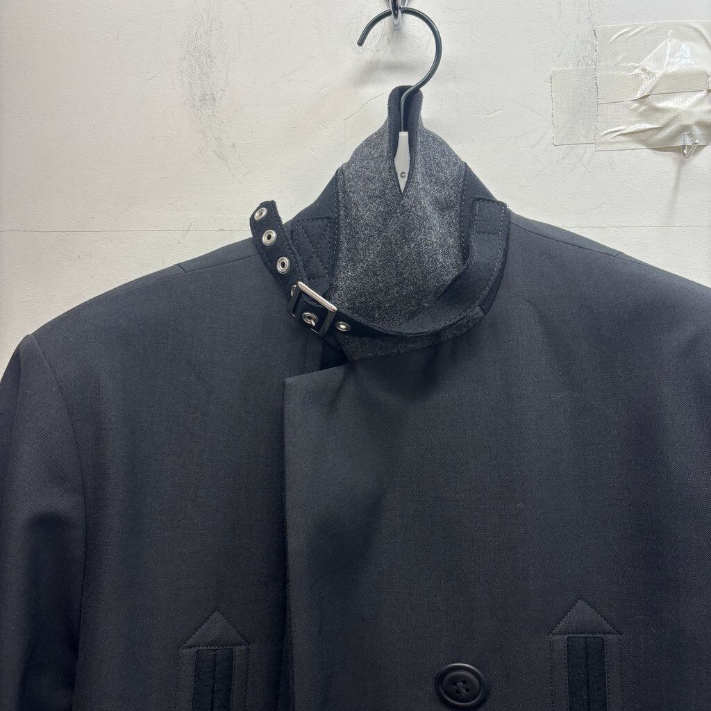 sacai サカイ 22AW Panell Wool Double Tailored Jacket ウール