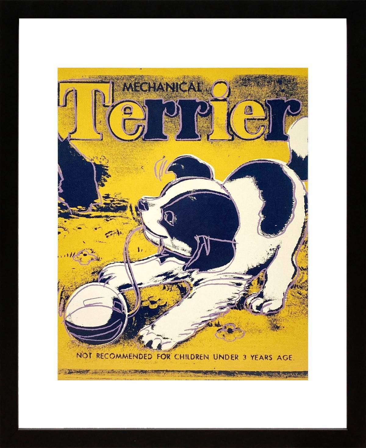 アンディ ウォーホル「メカニカル テリア ,1983」展示用フック付