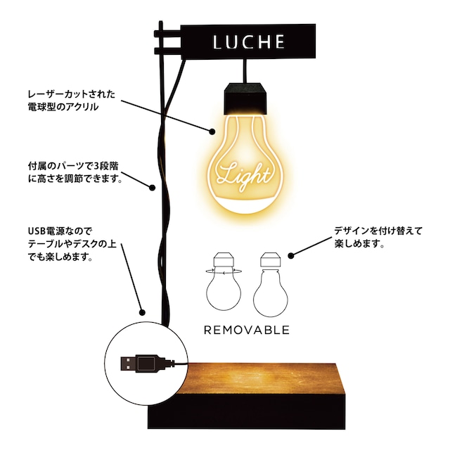 LUCHE(ルーチェ) EDISON(エジソン)