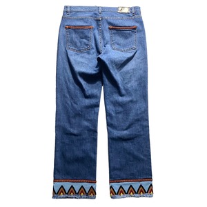 ETRO design denim pants
