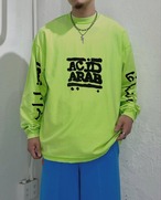 2022SS BALENCIAGA×ACID ARAB Collaboration L/S Print Tee PORTUGAL製