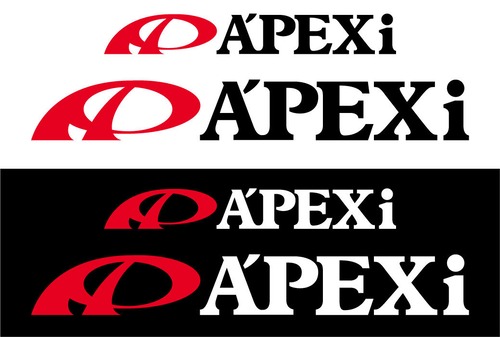 大サイズ：APEX'i  アペックス　ロゴステッカー