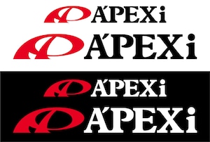大サイズ：APEX'i  アペックス　ロゴステッカー