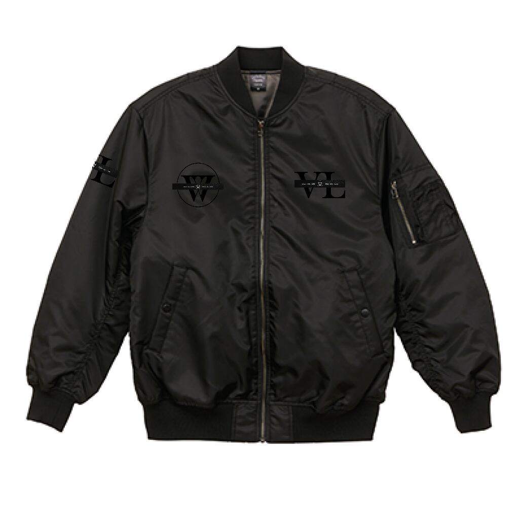 （両面印刷）United Athle タイプ MA-1 ジャケット（中綿入）