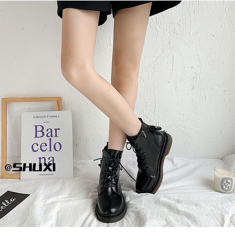 バックリボンマーティンブーツ Fenicottero