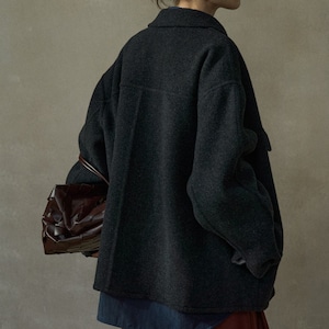 Oversized Wool Jacket T3680