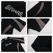 VINTAGE ストリート 刺繍スエード Tシャツ T2039