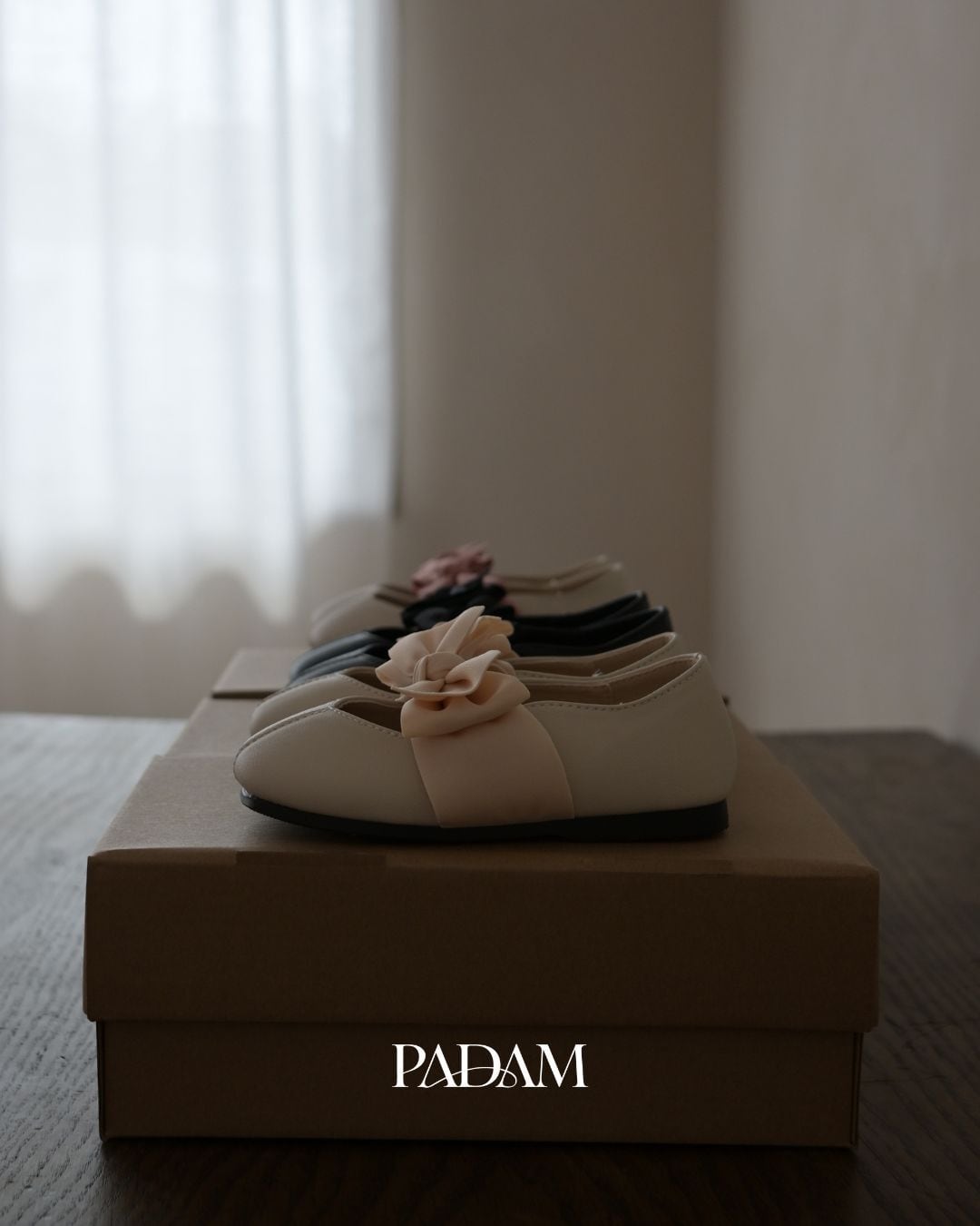PADAM パダム 16cm リボンフラットシューズ ピンク PADAM パダム 16cm リボンフラットシューズ ピンク - メルカリ