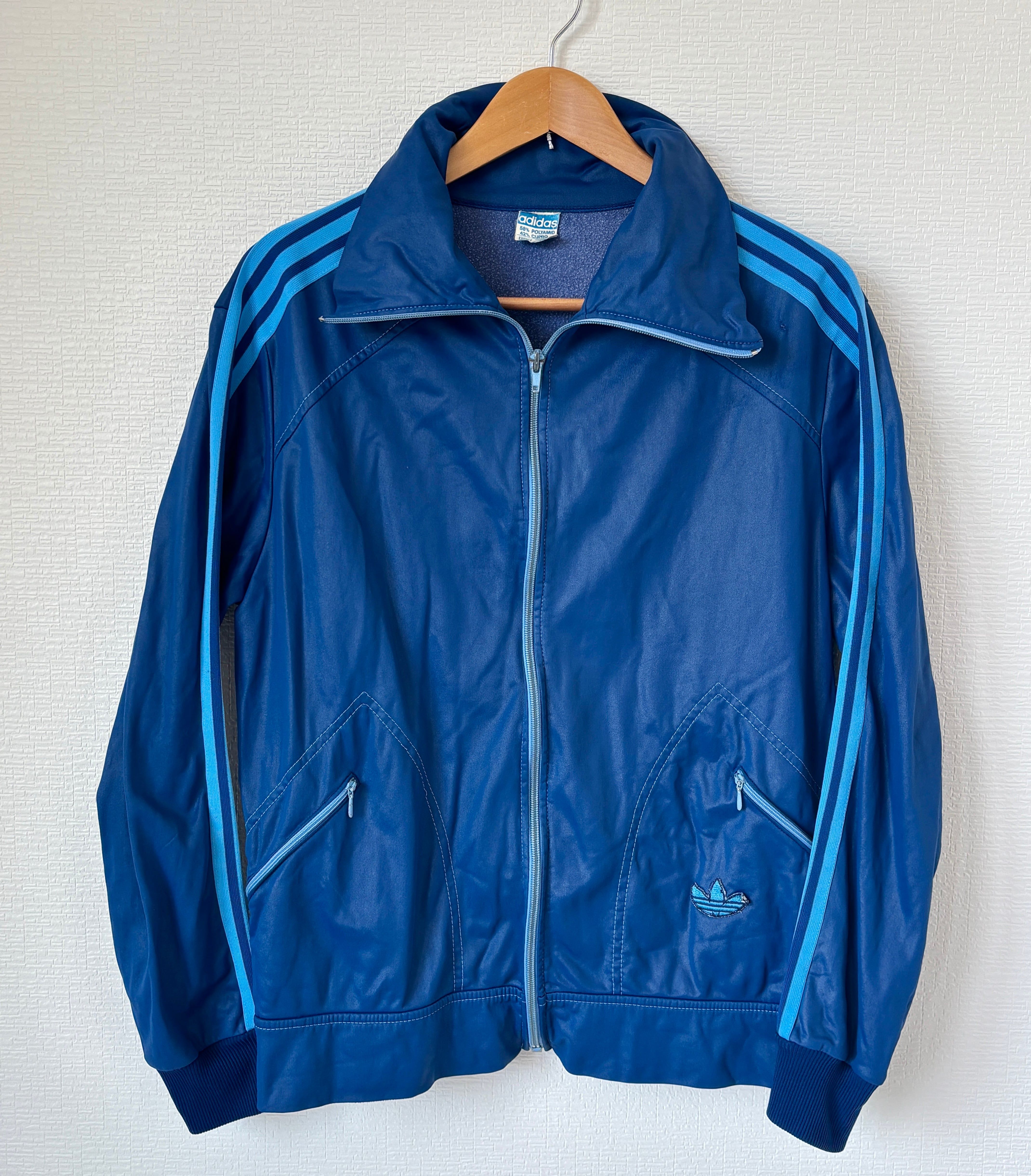 70’s  トラックジャケット ATP ワッペンロゴ XL ヨンスさん着同】アディダス トラックジャケット ATPジャージ USA製