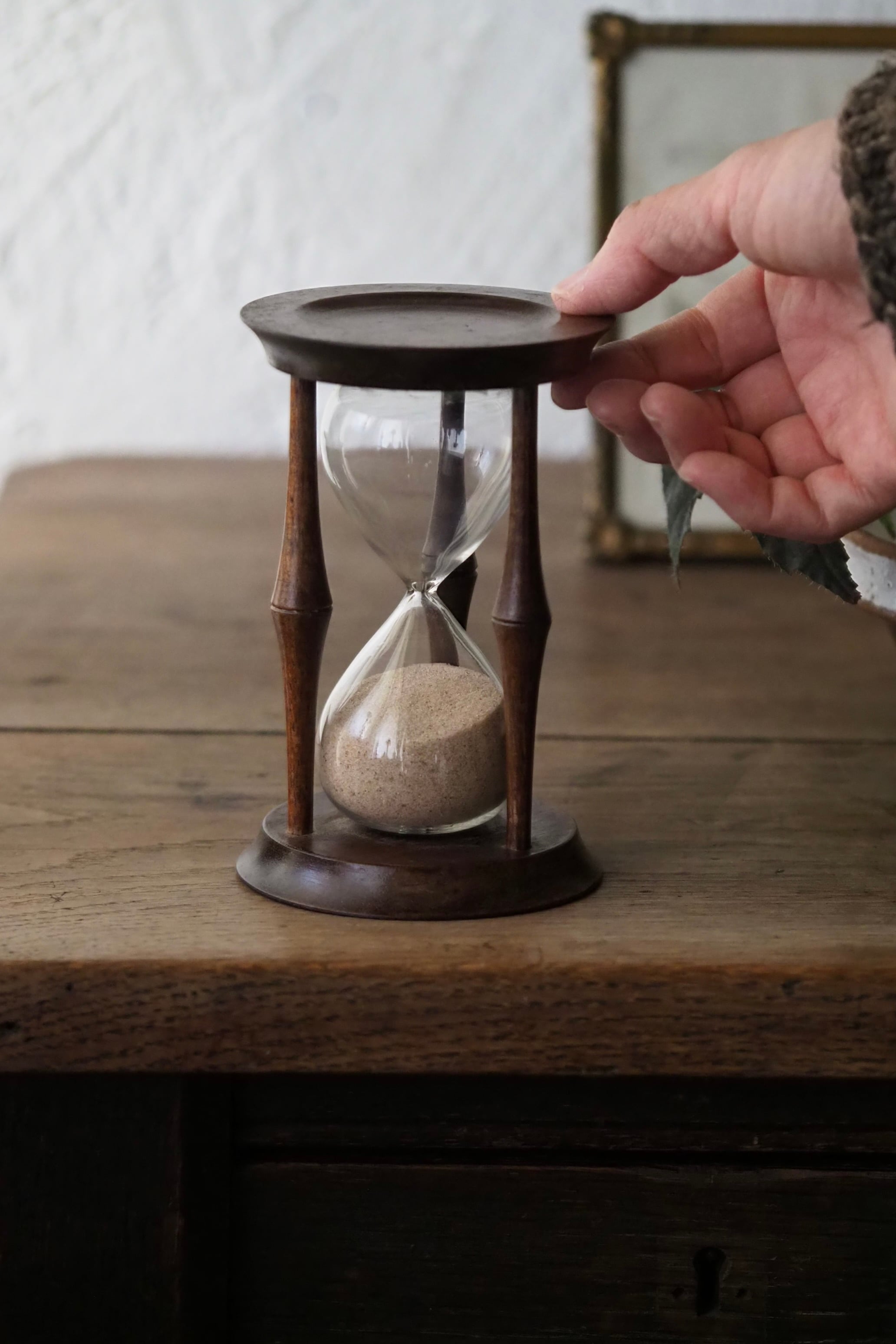 イギリスの砂時計-antique sand glass | アンティーク.ヴィンテージ