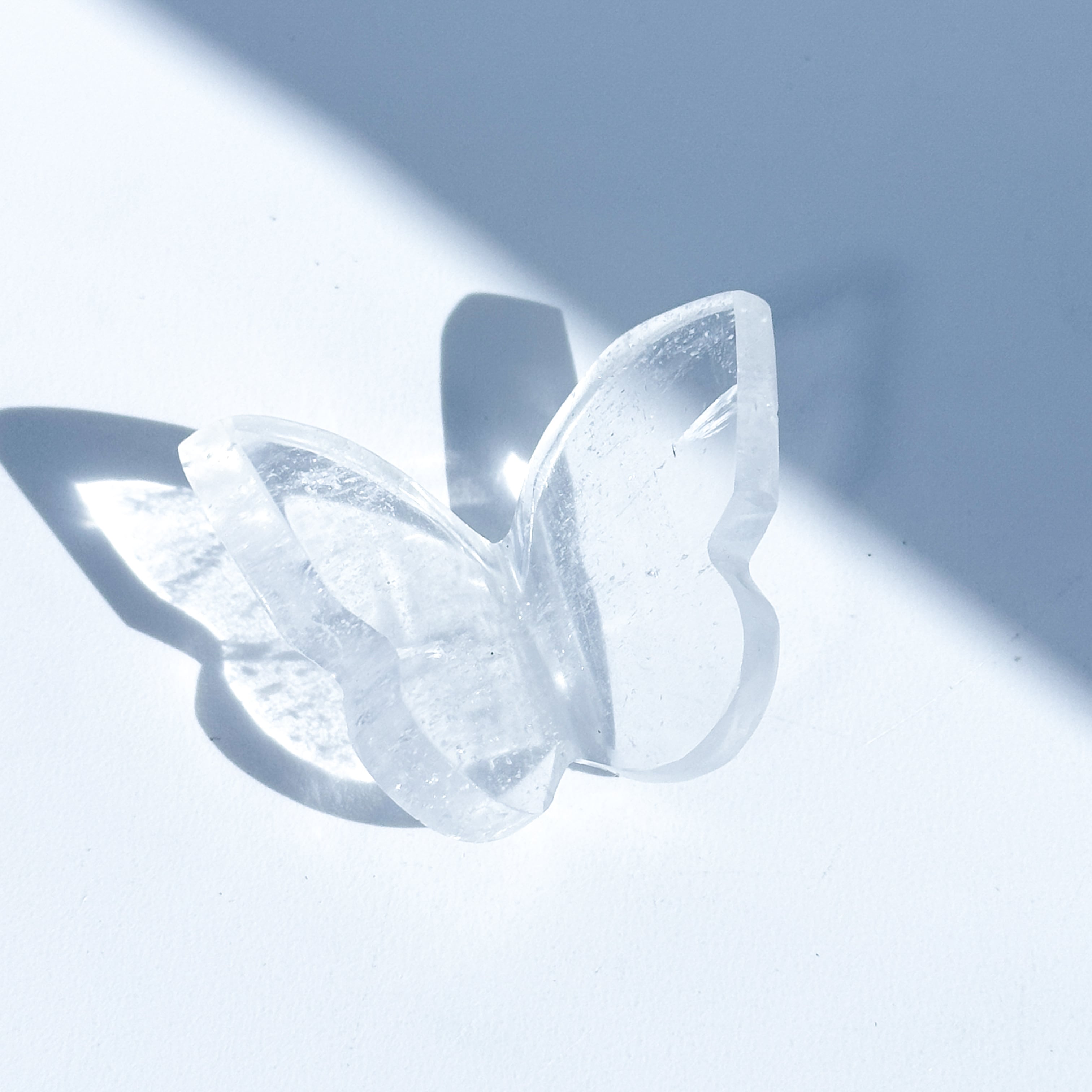 クリアクォーツ 3D蝶 01◇ Clear Quartz Butterfly ◇天然石・鉱物・パワーストーン・インテリア