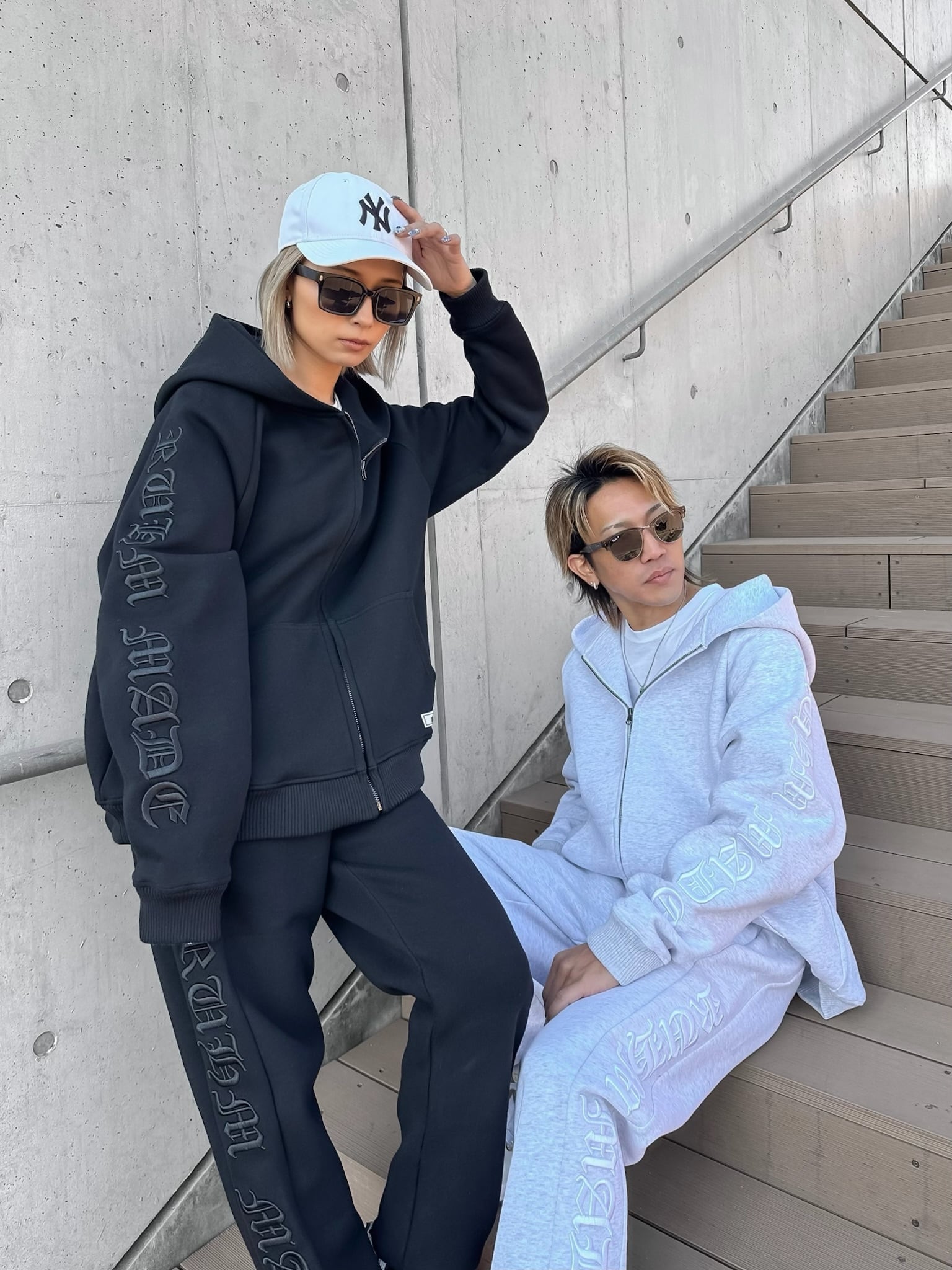 Ruhm3D刺繡ロゴボンディングセットアップ | Ruhm