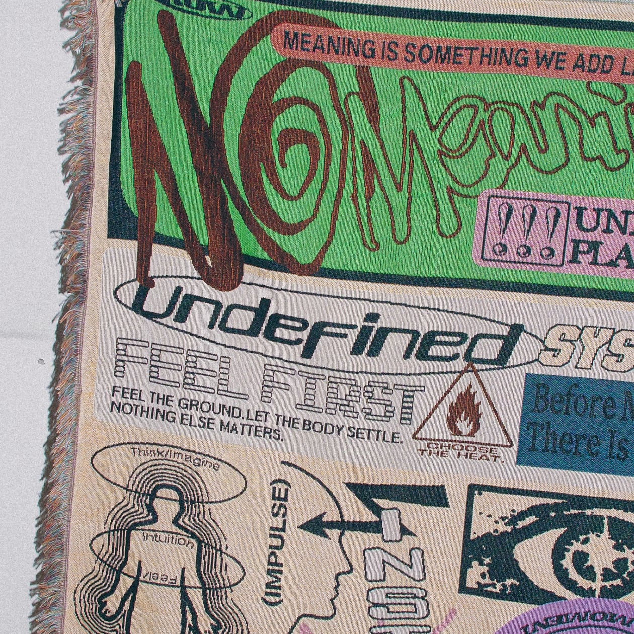 Woven Rug - No Meaning | HOME ECONOMICS EXPERIMENT