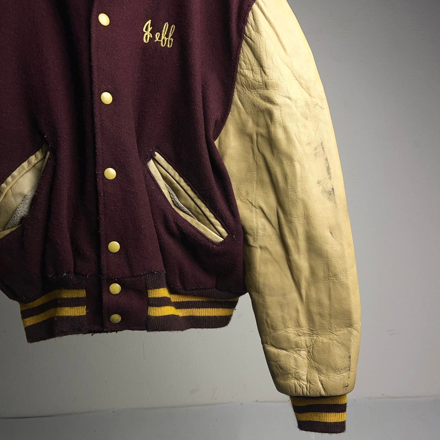 1980's EAST PEORIA RED RAIDERS AWARD JACKET 80年代 スタジャン
