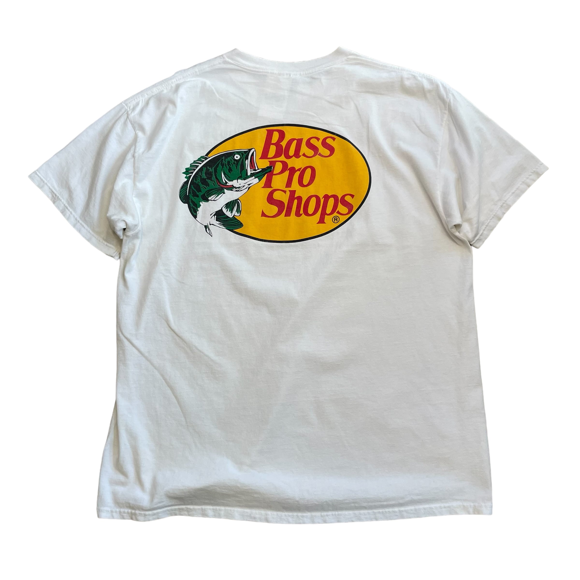 90s Bass Pro Shops logo T-shirt | What’z up powered by BASE