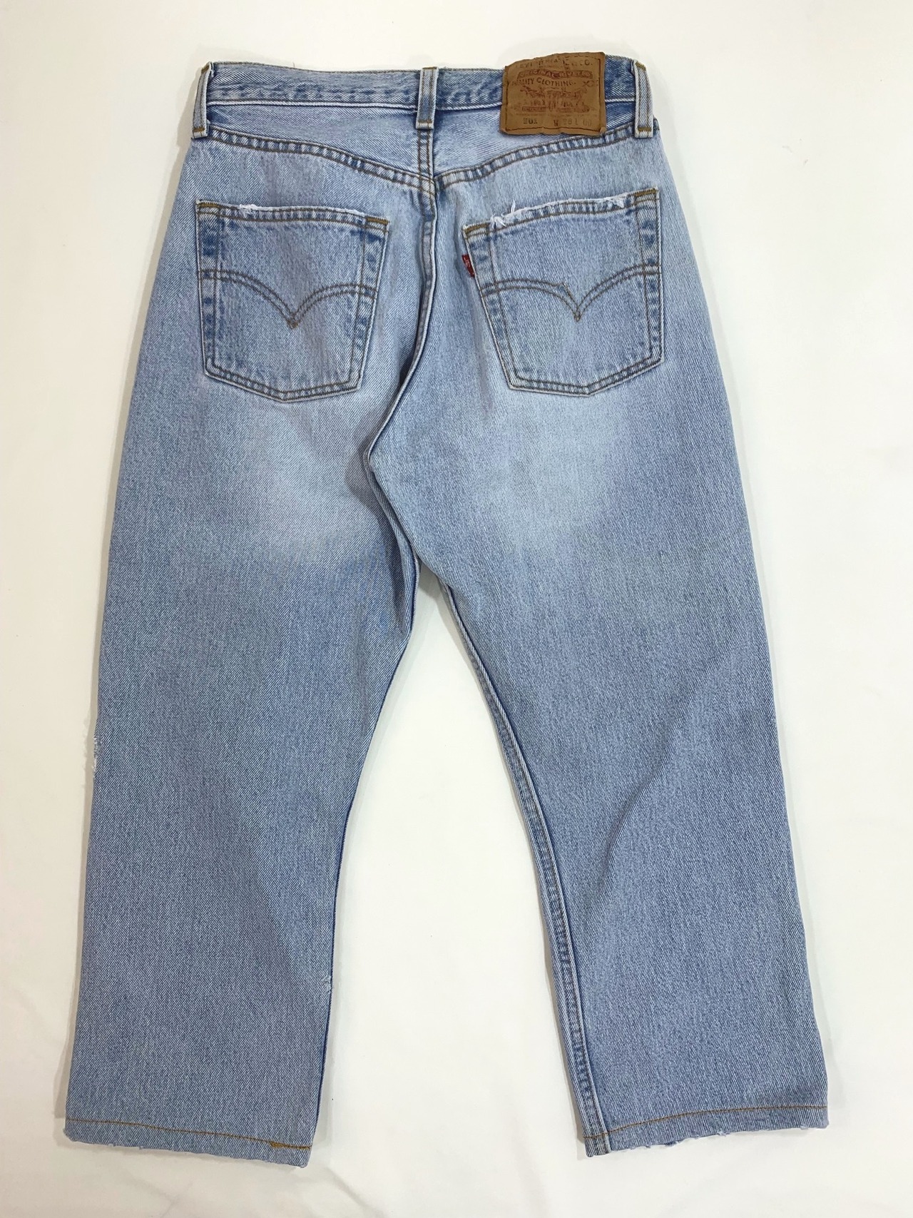 M-127 リーバイス Levis501 レギュラーショウトカット 古着 1999年 米国製刻印553   W 66cm(ぐるり)L 54cm(股下)  メンズ#copri