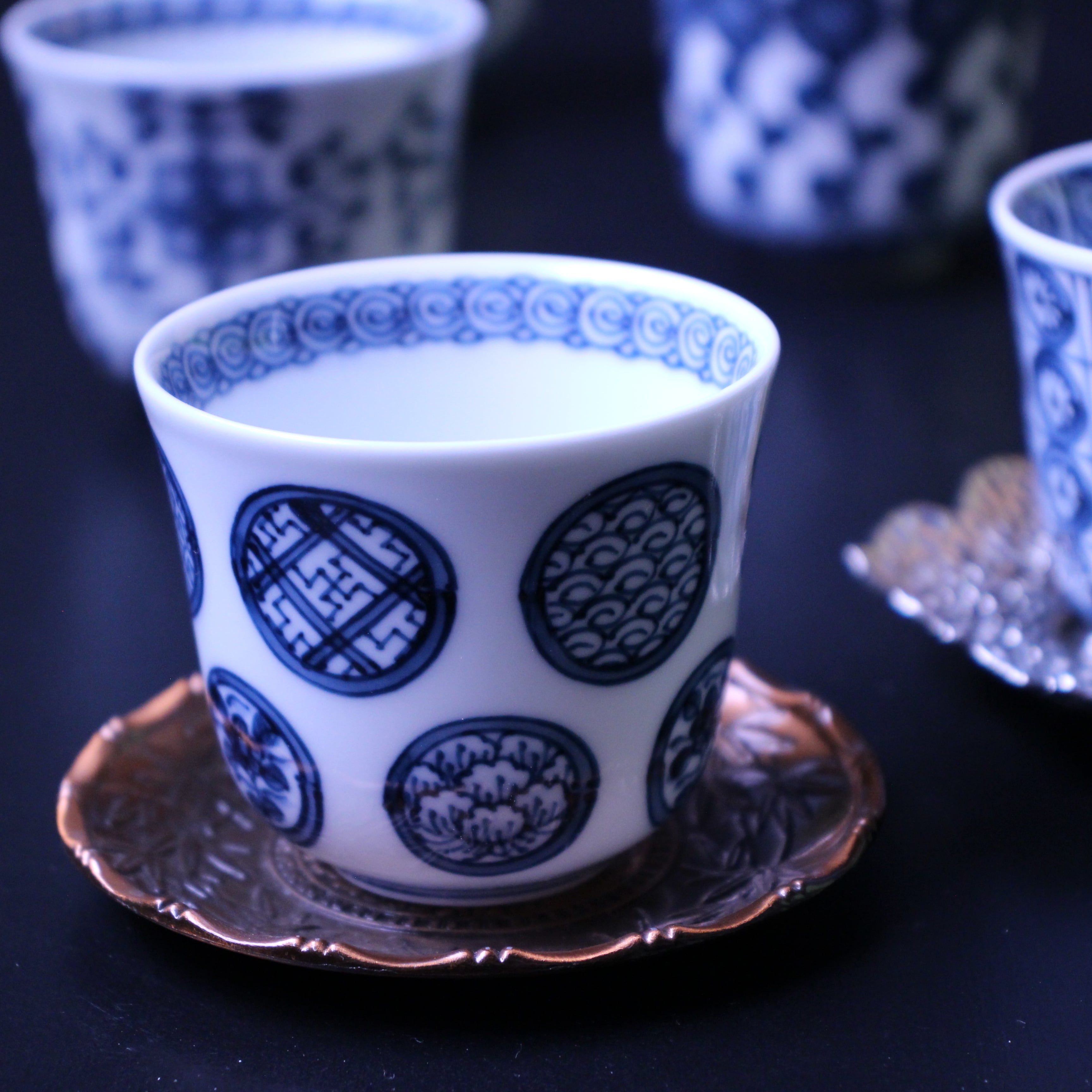 AS 三川内焼 豆湯呑 5柄 【平戸松山】 | 芦屋貴兆陶家 online shop AS 三川内焼 豆湯呑 5柄 【平戸松山】 | 芦屋貴兆陶家 online shop