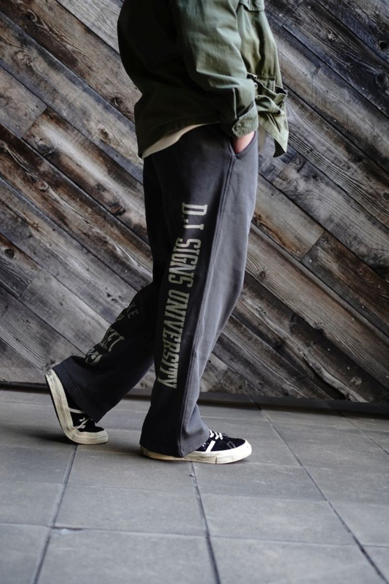 BEAT.F.P.G / MAKE UP STREET SWEAT PANTS / スウェットパンツ / SUMI BLACK - 20