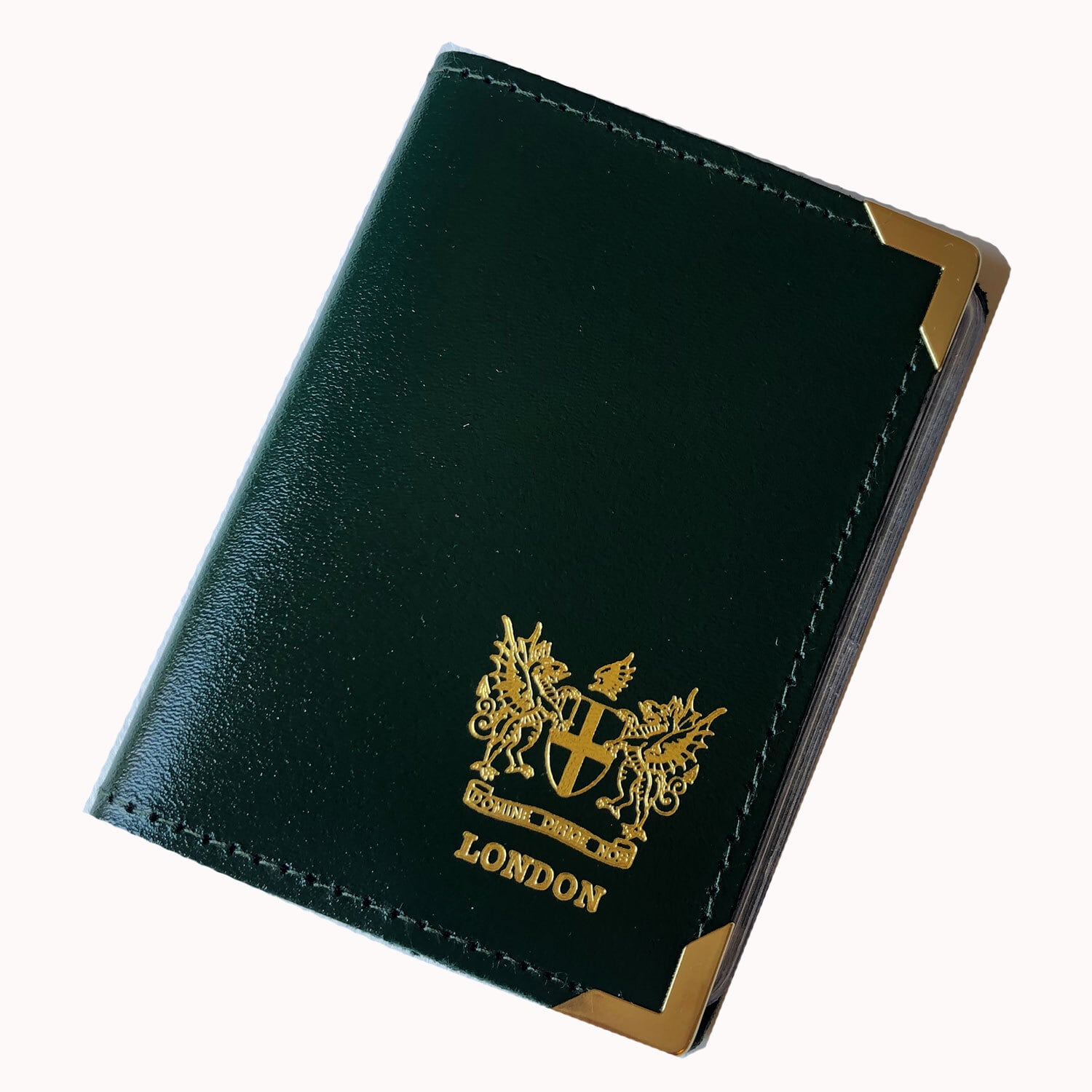 革製カードケース 90169-GREEN 英国雑貨専門店ブリティッシュ・ライフ