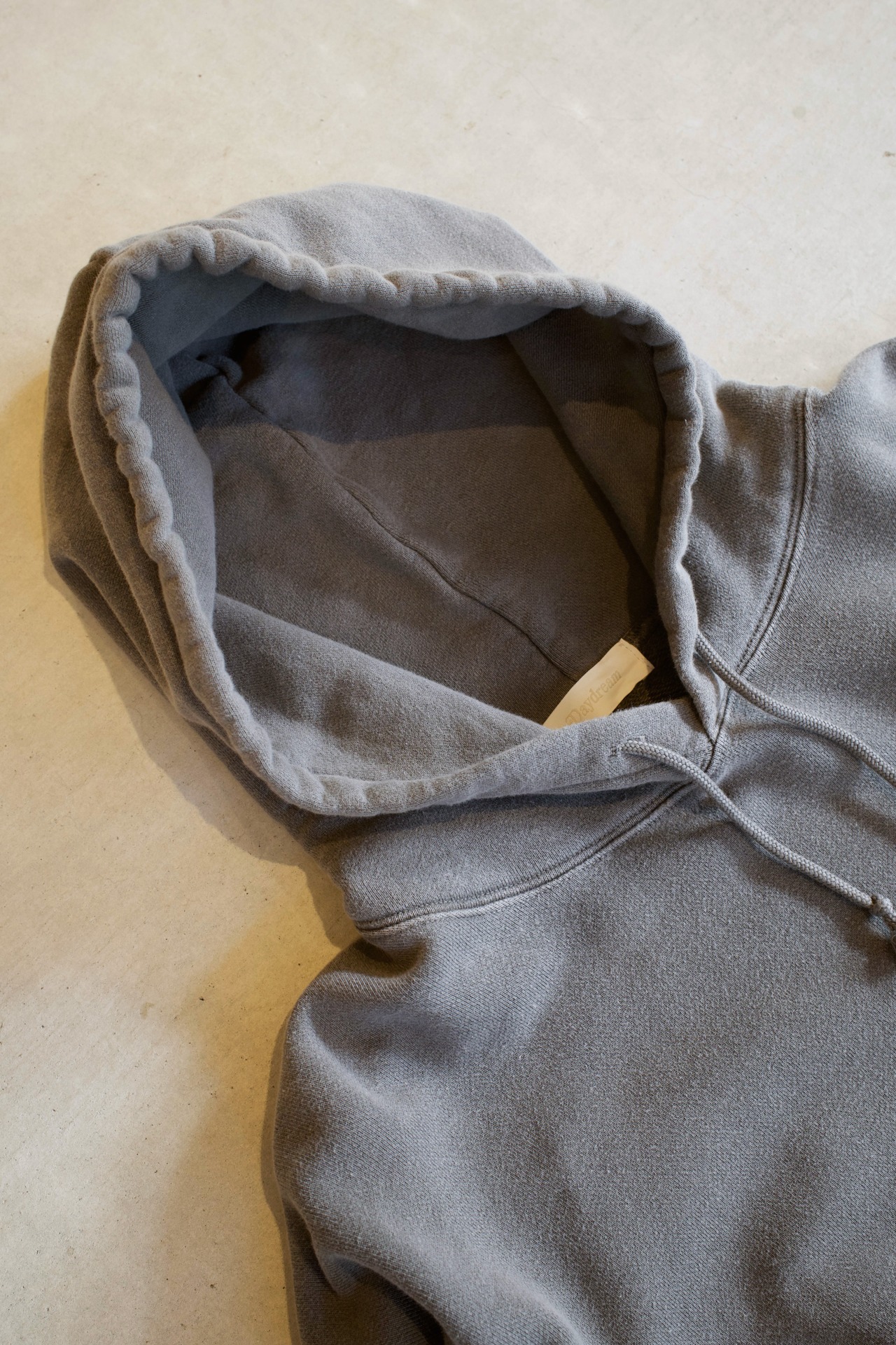 Charcoal Dyed Sweat Hoodie