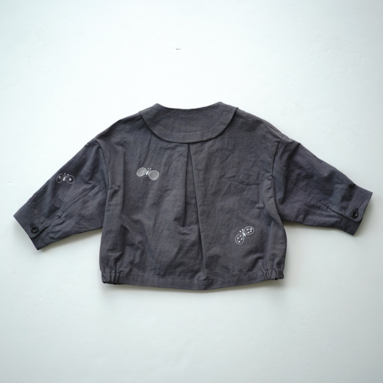 〈 mina perhonen 24SS 〉 choucho / ACS2062P / charcoal / 110