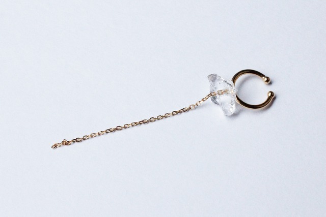 FRAGMENT - ear cuff chain - gold