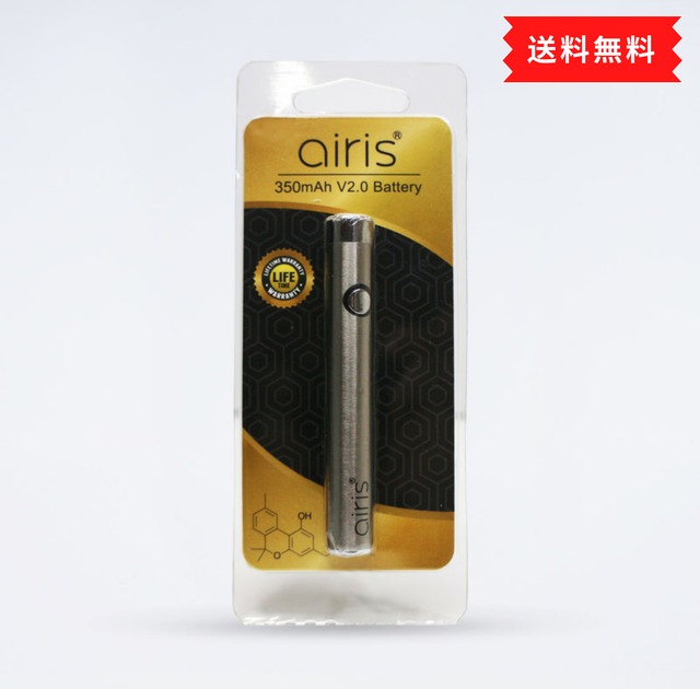 【Vape 本体】510規格バッテリー　Airis Vertex 2.0