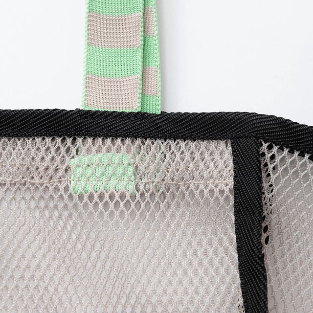 TRICOTÉ / mesh pocket tote bag TR41BG049