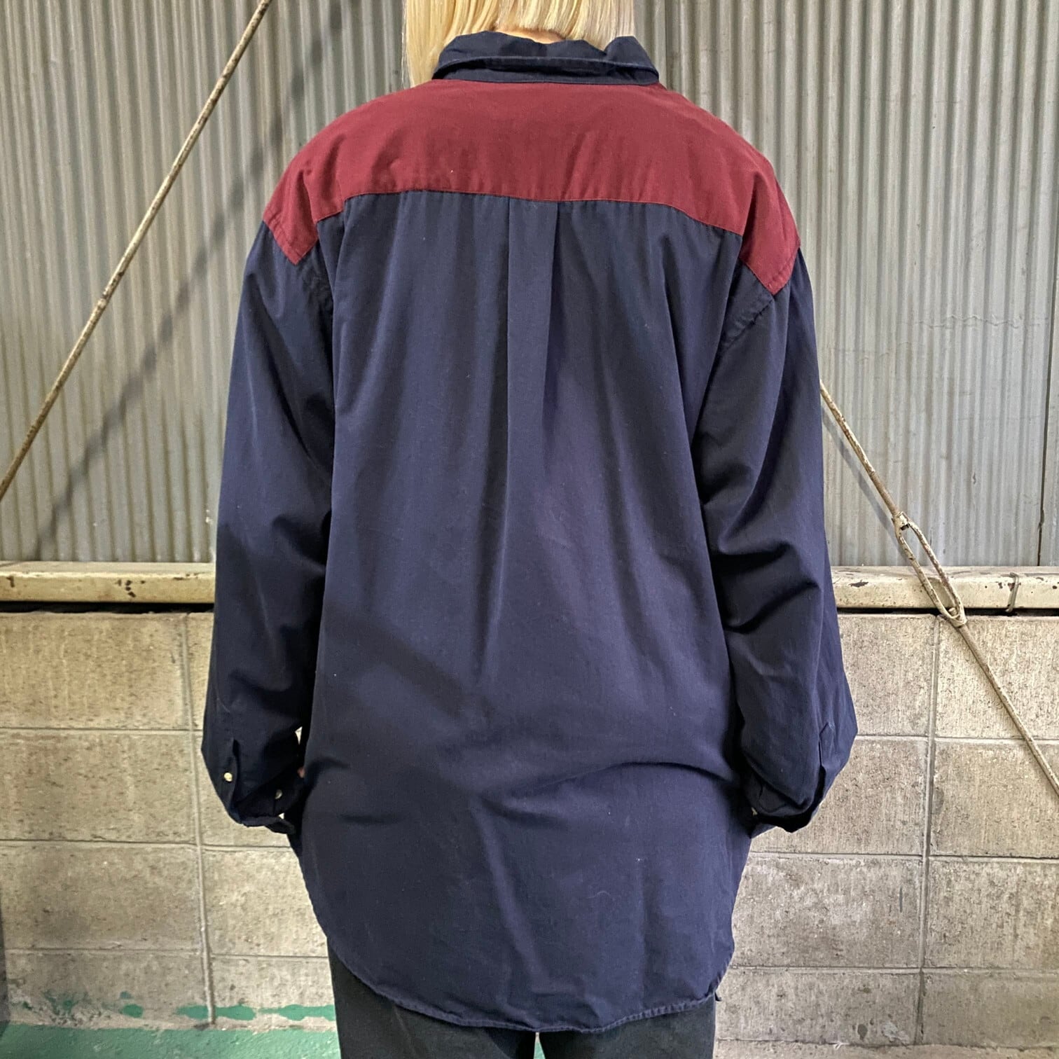 RALPH LAUREN ラルフローレン リメイク クレイジーパターン ボタン