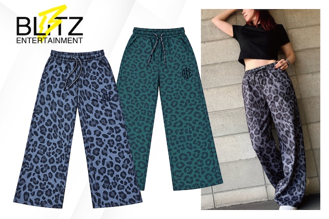 Leopard Print Sweatpants-レオパード スウェットパンツ-