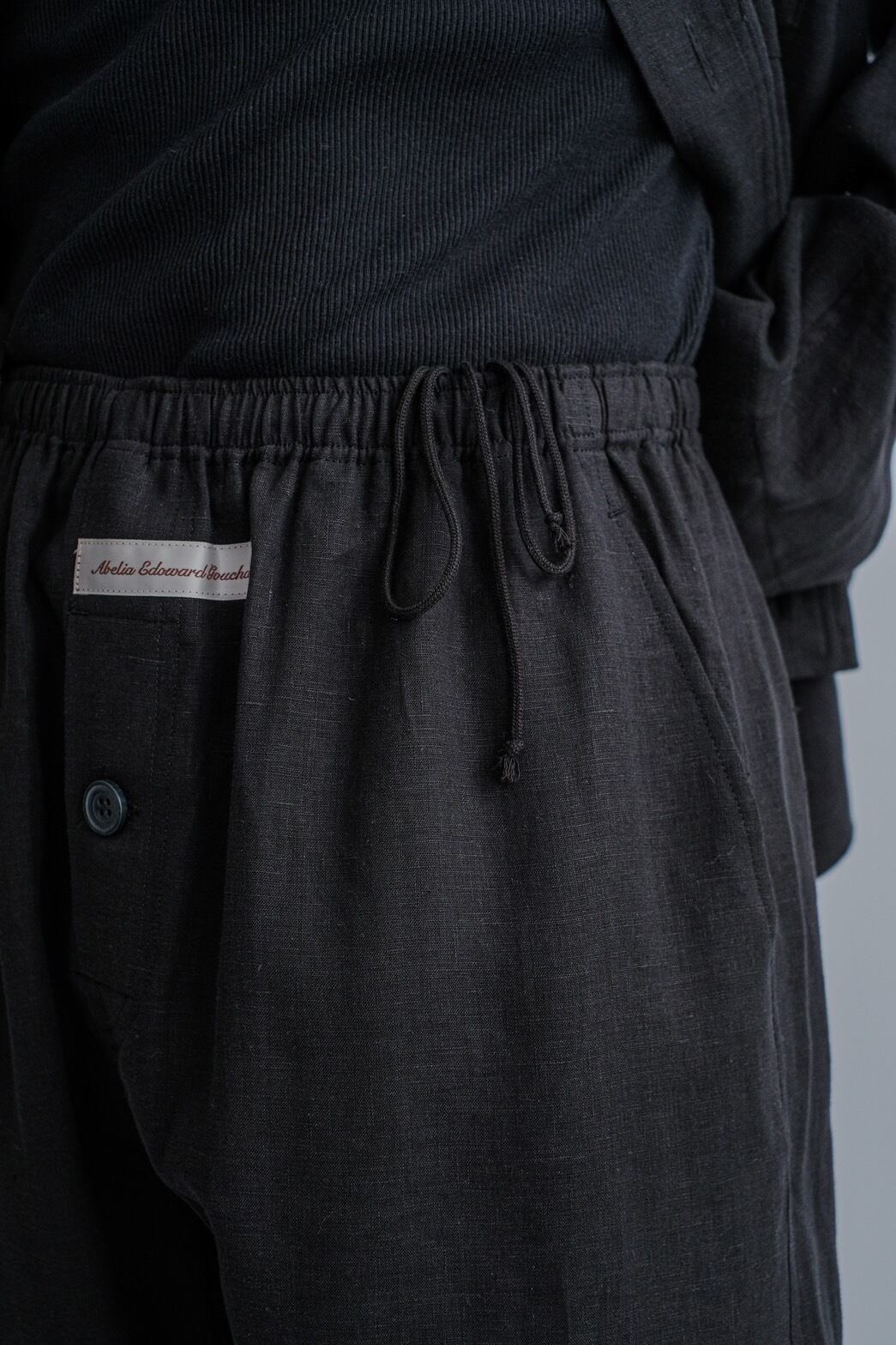 ABELIA EDOWARD GOUCHA】LONG TRUNKS PANTS French Linen | puzzle