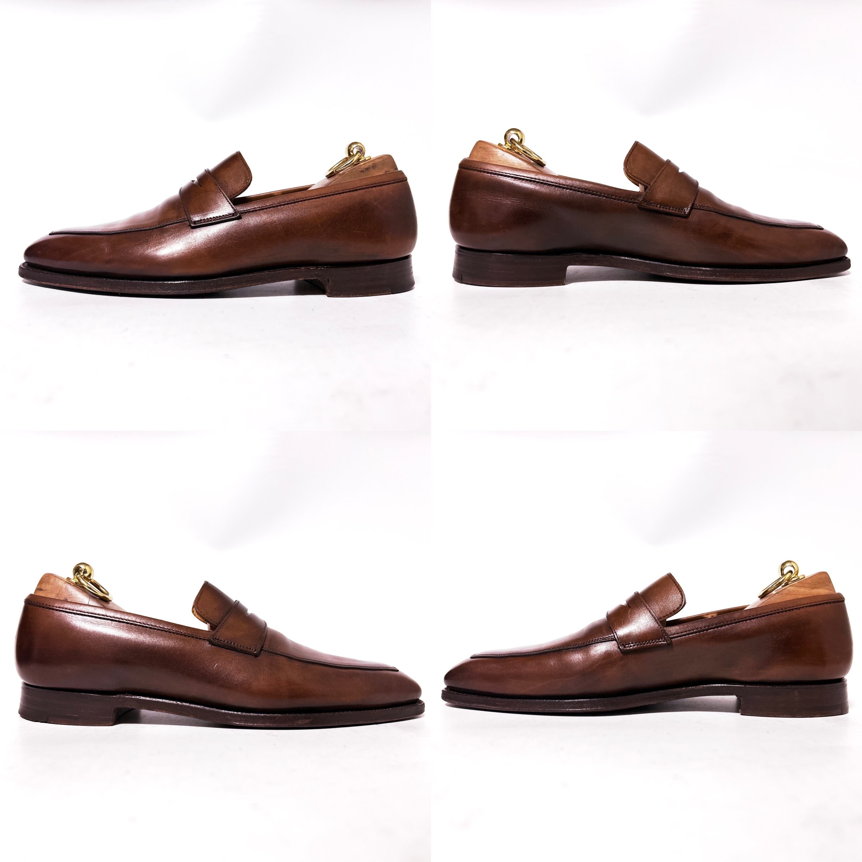 548.CROCKETT&JONES MERTON ペニーローファー 6E Crockett&Jones - 548.CROCKETT&JONES MERTON ペニーローファー